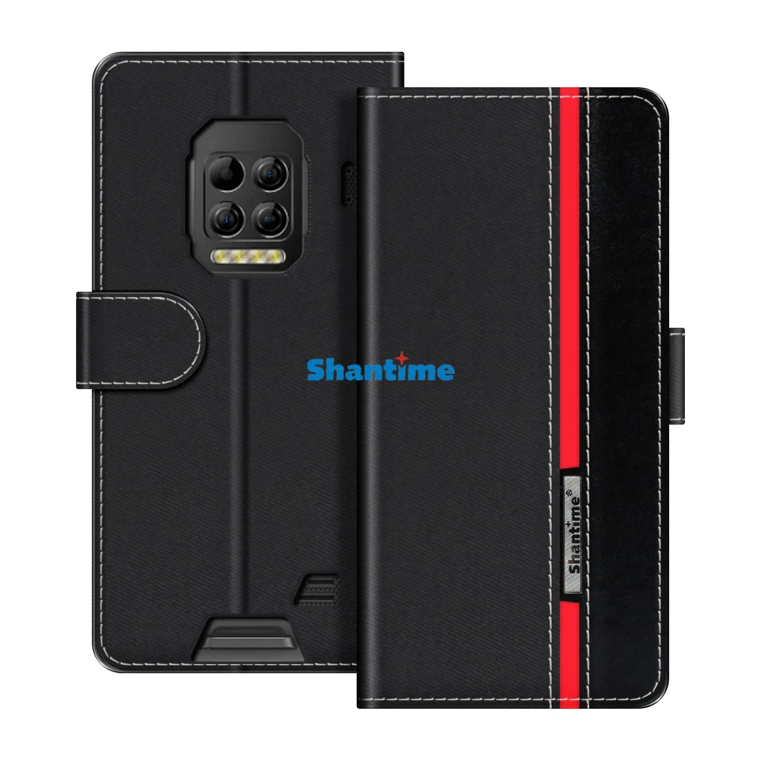 Compatible con AORO A9 funda protectora libro cartera funda para teléfono móvil funda plegable soporte funda para teléfono móvil