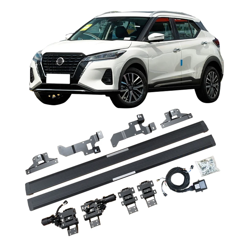 

Electric Side Steps Automatic Aluminium Alloy Electric Running Board for Nissan Kicks 2017+