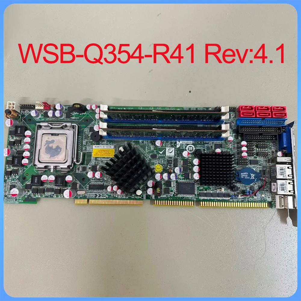 Industrial computer mainboard WSB-Q354-R41 Rev:4.1 dual network port