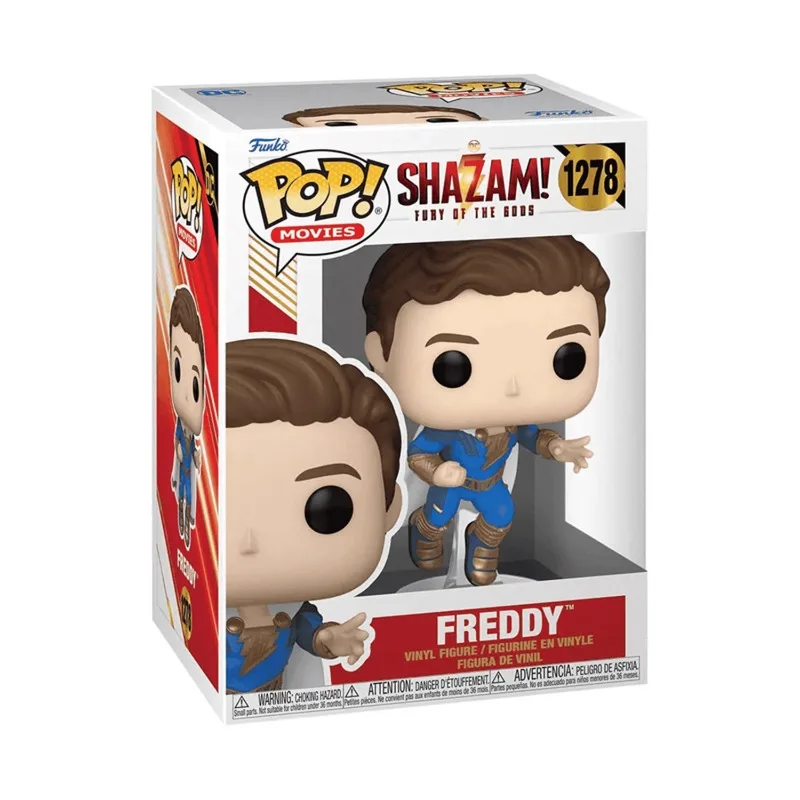 

Genuine FUNKO POP Shazam Freddy DC Universe Comic Movie Series Desktop Ornament Collectibles Birthday Present Action Figures