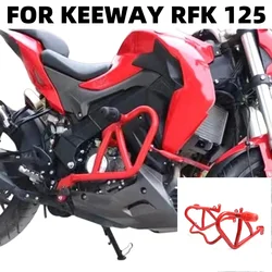New Bumper For RKF125 Engine Guard Engine Guard Crash Bar Protection Bumper Guards Fit KEEWAY RFK 125 125RKF KeewayRKF125