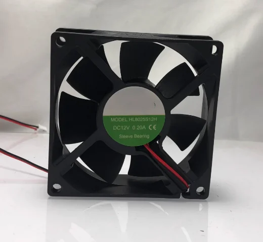 

Новый оригинальный вентилятор HL8025S12H DC12V0.20A 8025 80x25 мм