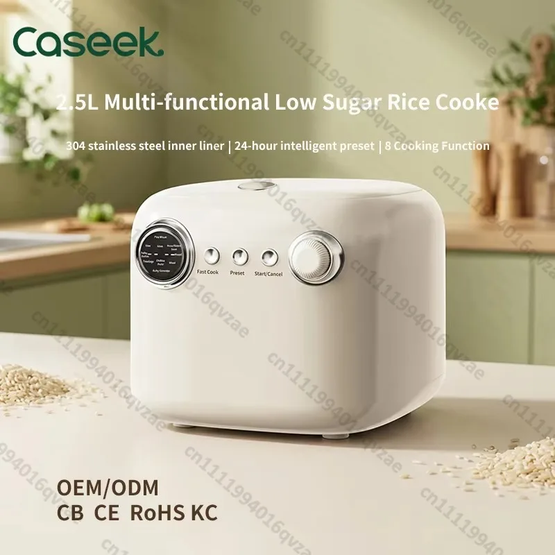Smart Quick Heating Multifunctional Portable Mini Non-stick Inner Pot Rice Cooker Plastic Household Kitchen Appliances