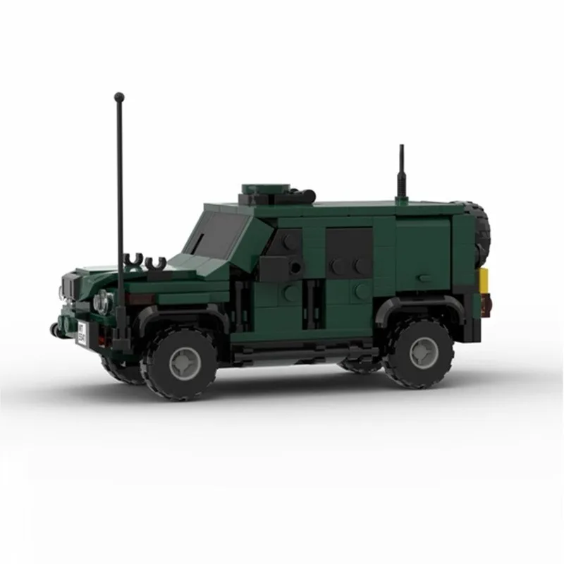 Hot WW2 Mliatry LMV 2 Fighting Vehicles Technology Armored Vehicle Building Blocks Toys Car Model Sets Bricks Kids Adults Gifts