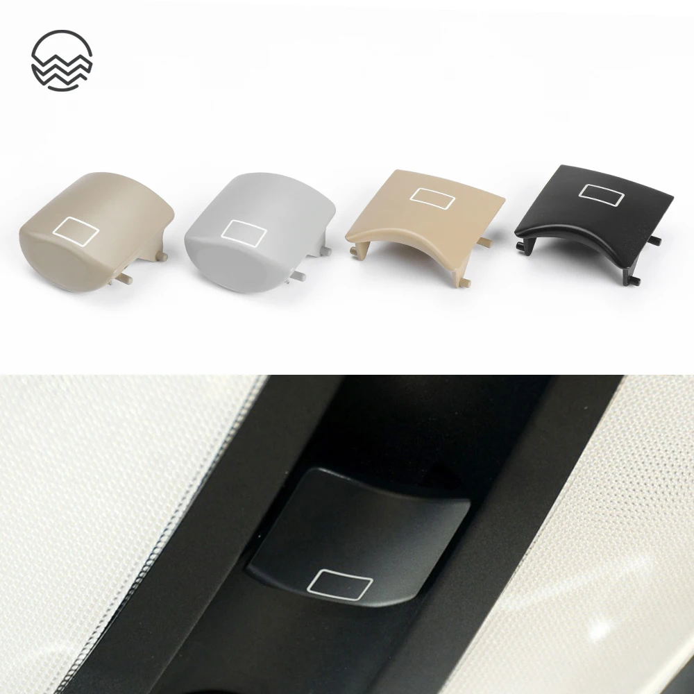 Car Sunroof Window Switch Button Cover Plastic for Mercedes-Benz ML W164 W251 X164 2006-2011 3-Colors