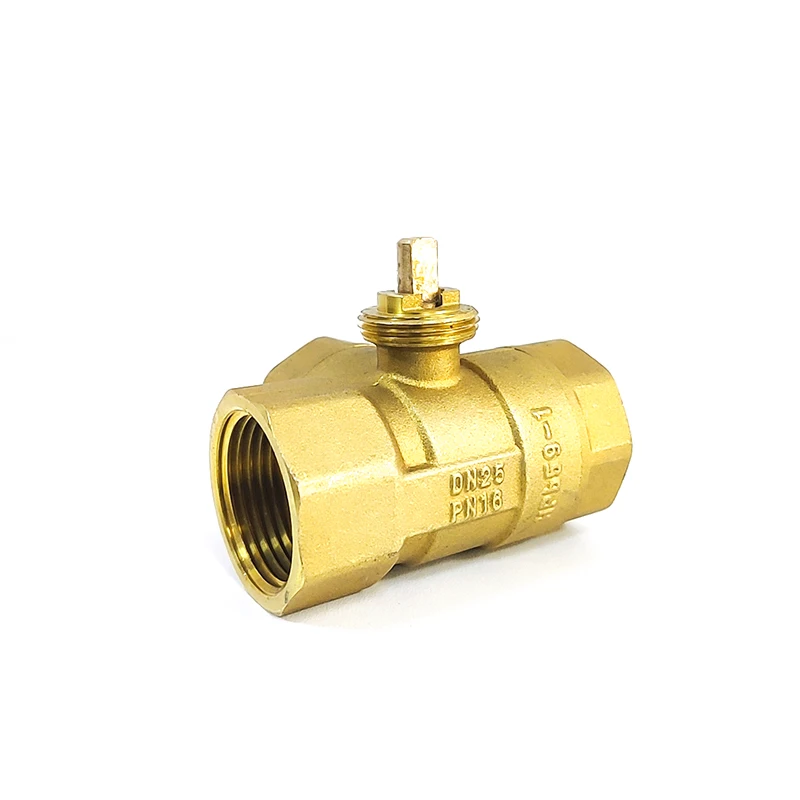 3/4inch Brass Three Way L Type Female Thread Motorized Ball Valve