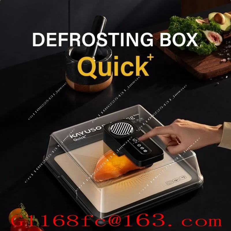 Type-C Charging Thawing Box Ultra Fast Preservation Machine, Beef Frozen Food, Meat and Seafood Thawing Tray