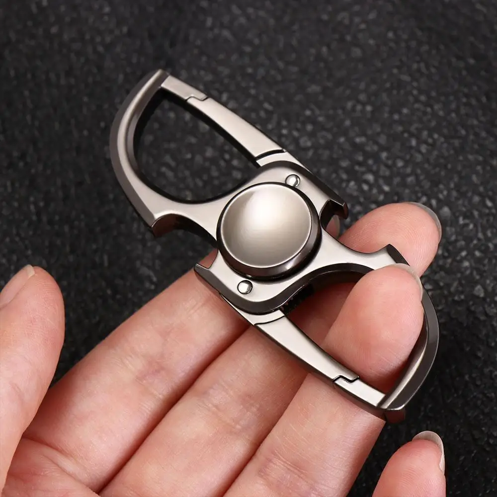 Mão spinner fidget spinner chaveiro abridor de garrafa de aço inoxidável abridor de garrafa design criativo negócios orientados