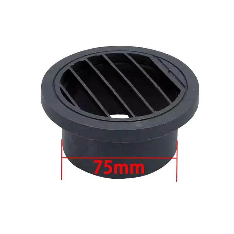 42mm/60mm/75mm Air Vent Ducting T Y L Piece Elbow Pipe Outlet Exhaust Joiner Connector For Diesel Parking Heater image 3