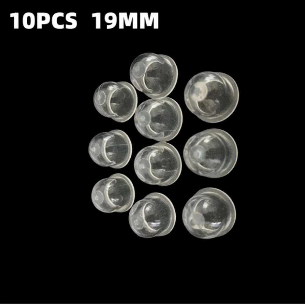 

10 шт. 19/22 мм белый прозрачный топливный насос карбюратор праймер лампа для бензопил воздуходувка универсальные сменные аксессуары