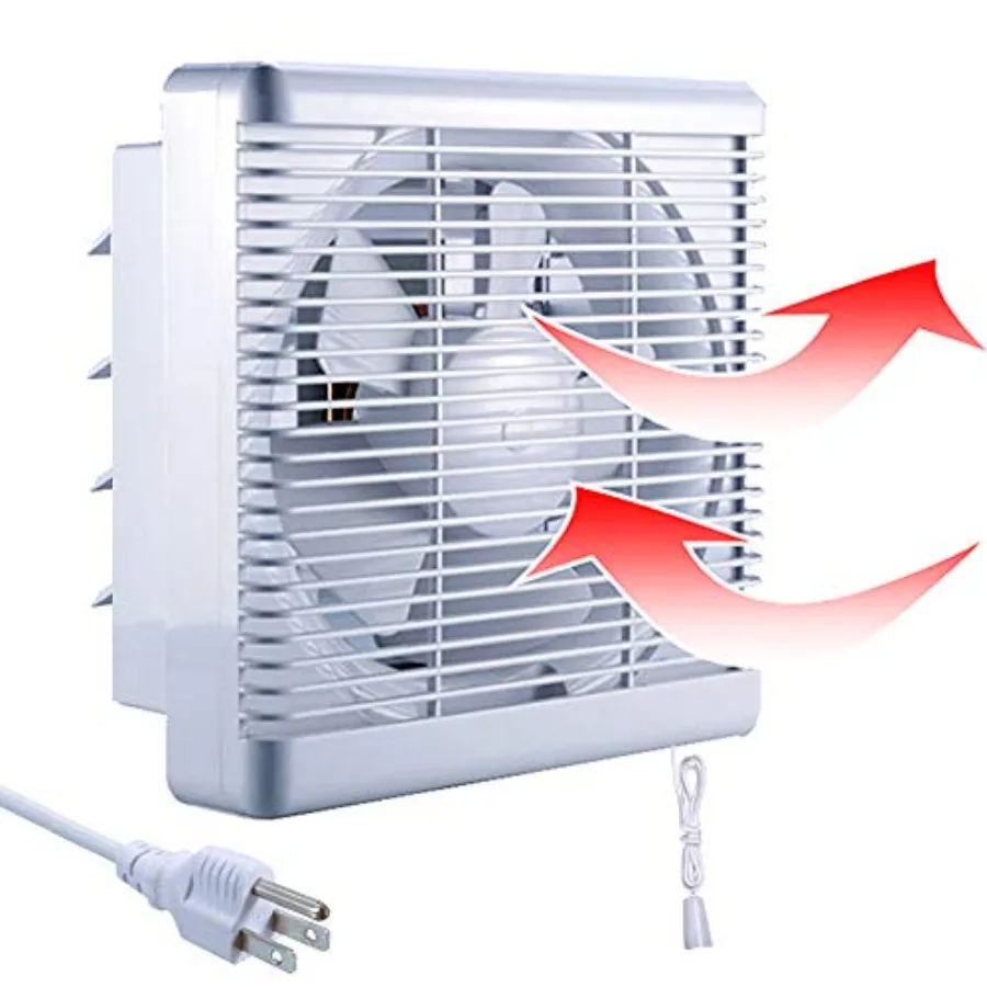 

10 Window Shutter Exhaust Fan x 406CFM 35W Wall-Mounted Ventilation Air take Extractor for Bathroom Home