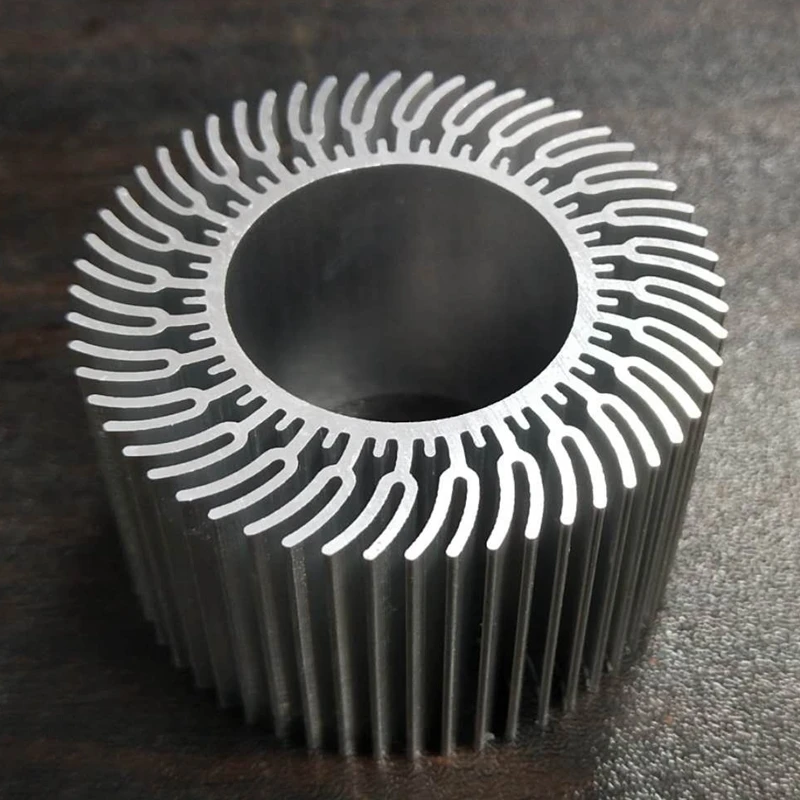 OD50xID27mm Length 30mm 50mm 60mm 70mmcustomized Aluminium Heatsink Round 5w Power led For DIY