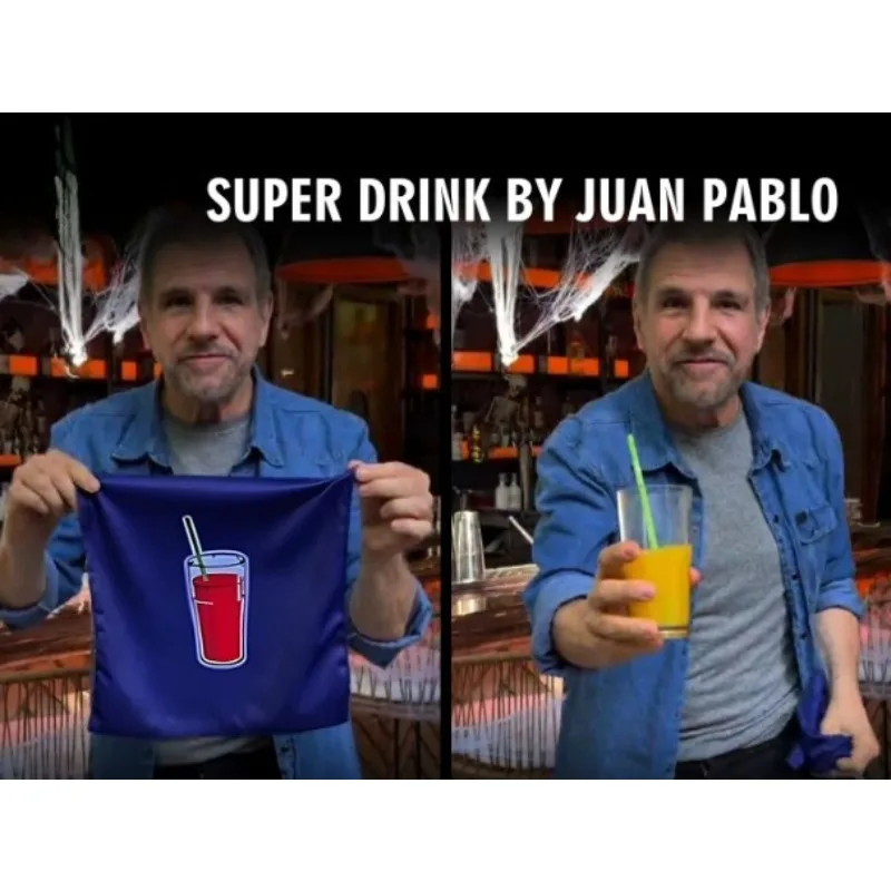 ‌ フアン・パブロのスーパードリンク インスタント飲料製造 マジックトリック ステージパーティー クローズアップ プロフェッショナルイリュージョン 液体出現