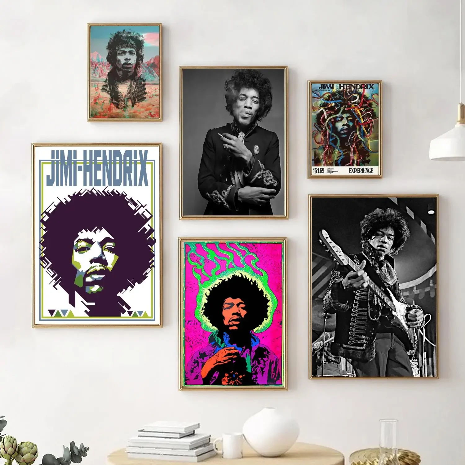 jimi hendrix Poster Decorative Painting Canvas Poster Wall Art Living Room Posters Bedroom Painting