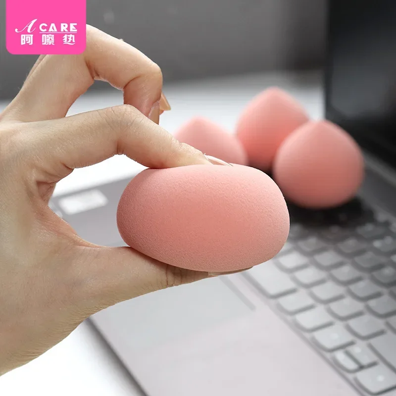 DX01/Powder Puff/Uovo cosmetico/A1PQ4-Portable Peach Sponge Ball Fondotinta liquido per trucco