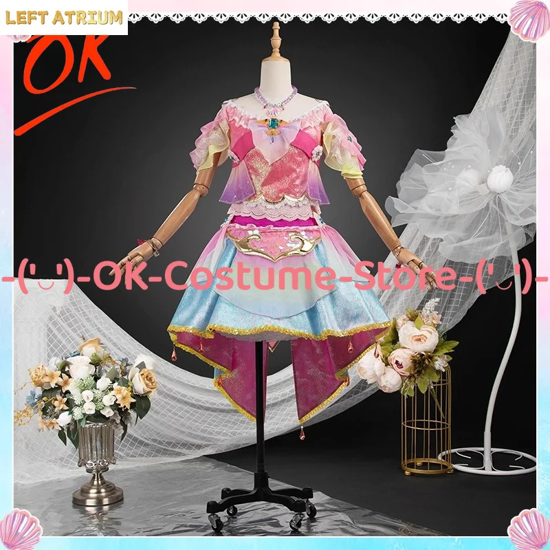

[Customized Size] Aikatsu! Ichigo Hoshimiya Cosplay Costume Pisces Dress Anime Character Outfit Halloween Carnival Party Uniform