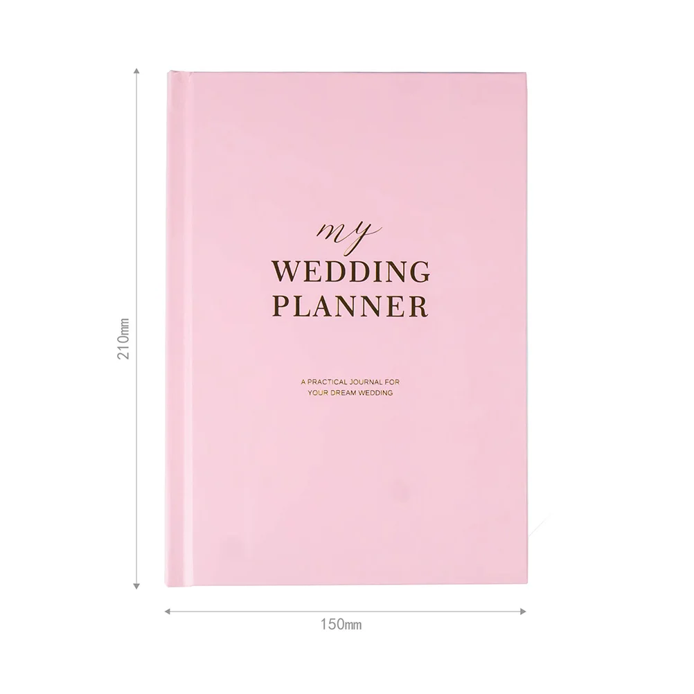 Wedding Book Gift Bride Gifts Portable Planner Bridal The and Organizer for Planning Notepad