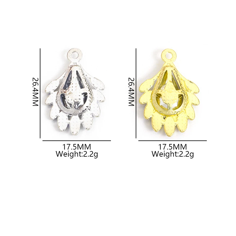 7Pieces Fashionable and stylish multi-color feather necklace pendant accessories, cross-border light luxury water drop earrings,