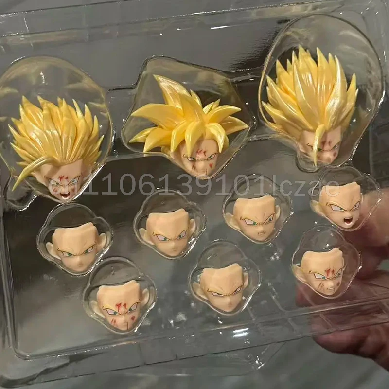 

Head Accessories RECUSTOM Voltorb Studio Dragon Ball Super Saiyan 2 Son Gohan Battle Damaged Anime Action Figure Toys Gift