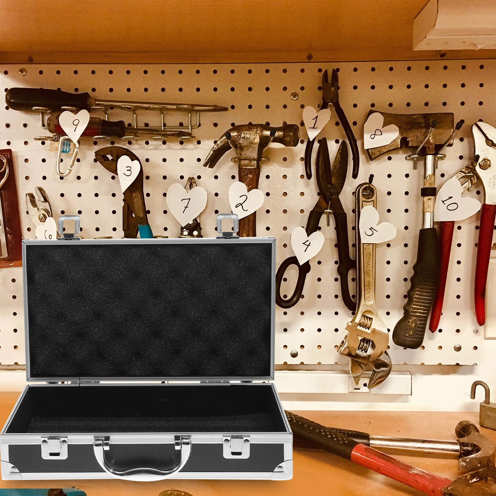 

Aluminum Alloy Tool Box Multi-Use Portable Storage Case for Tools Medicine Cosmetics Instruments Accessories Home Organization