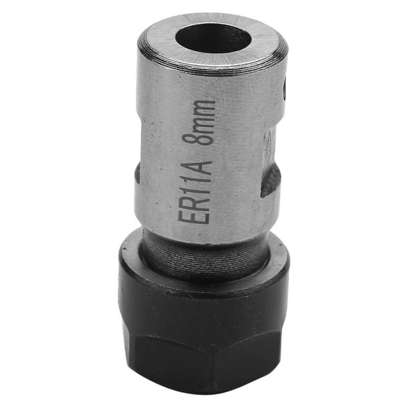 5X ER11 Collet Chuck Motor Shaft Extension Rod Spindle Collet Lathe Tools Holder Inner 8MM