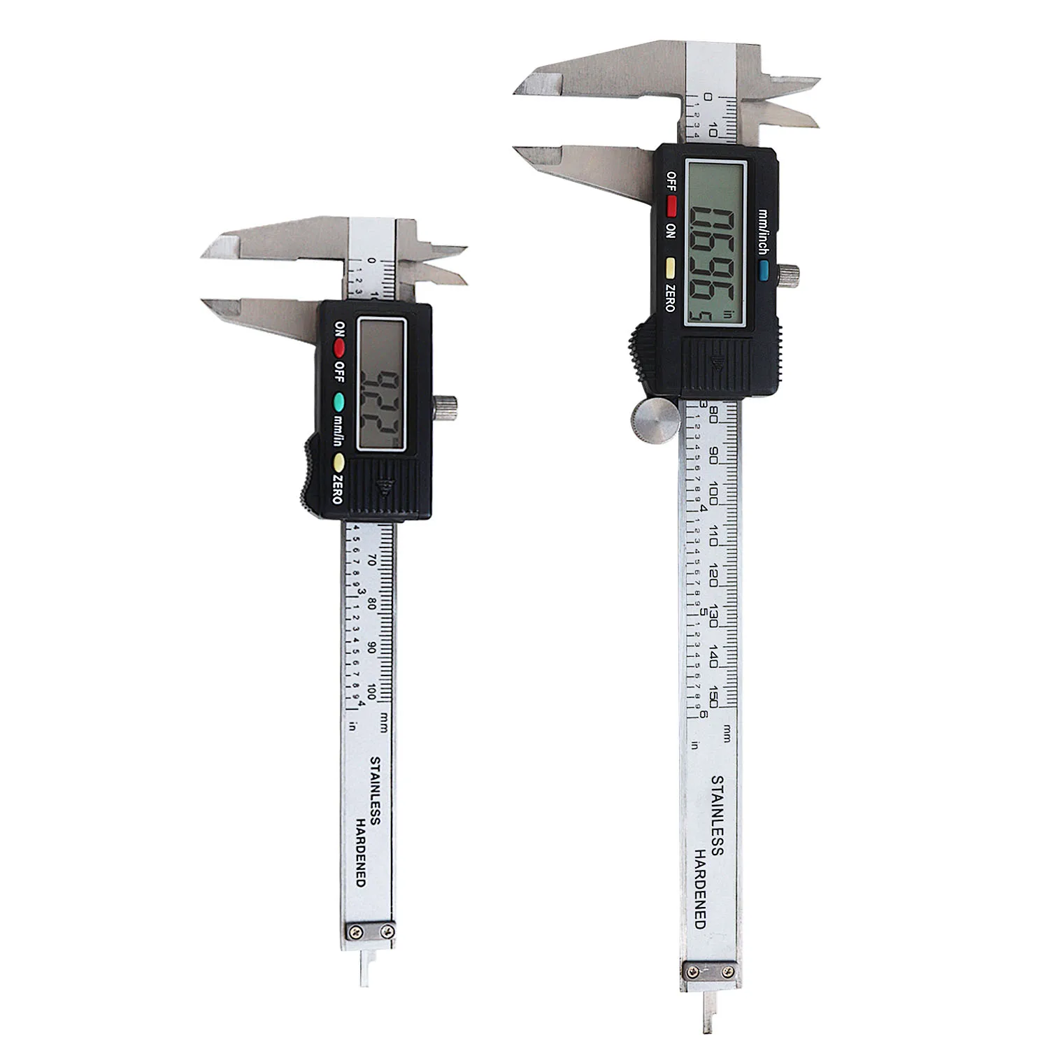 

Digital Metal Caliper Stainless Steel - Electronic Vernier Calipers Micrometer Measuring Toolgauge Instrument 0-150MM