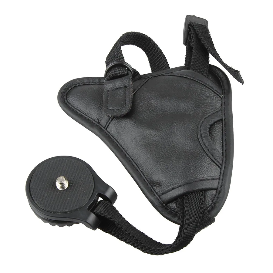 Alça de mão para câmera dslr, alça de ombro com parafuso 1/4 para canon nikon sony pentax fujifilm panasonic, acessórios para câmera