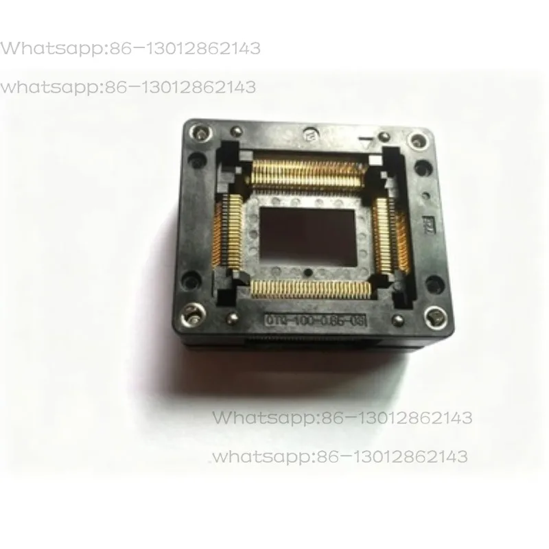 OTQ-100-0.65-03 QFP100   IC Test Socket 0.65mm Pitch