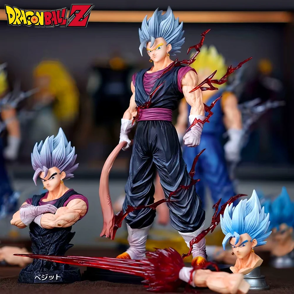 32 cm/12,6 in Anime Dragon Ball Figur Begrenzte Farbe Vegetto Action-figuren Pvc Statue Desktop Ornamen Sammlung Modell Spielzeug geschenke