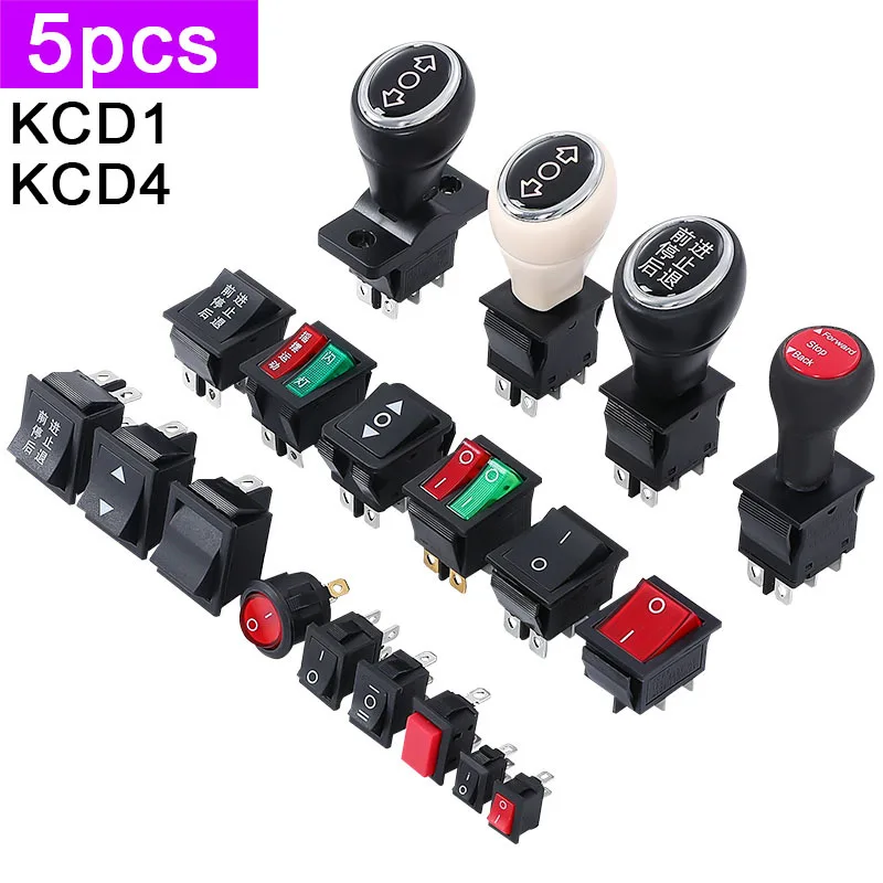 

Овальный переключатель KCD7 5 шт./партия, 2 штыря, 2 передачи, 3 штыря, 3 штыря, электрический чайник, выключатель типа лодки, выключатель типа лодки