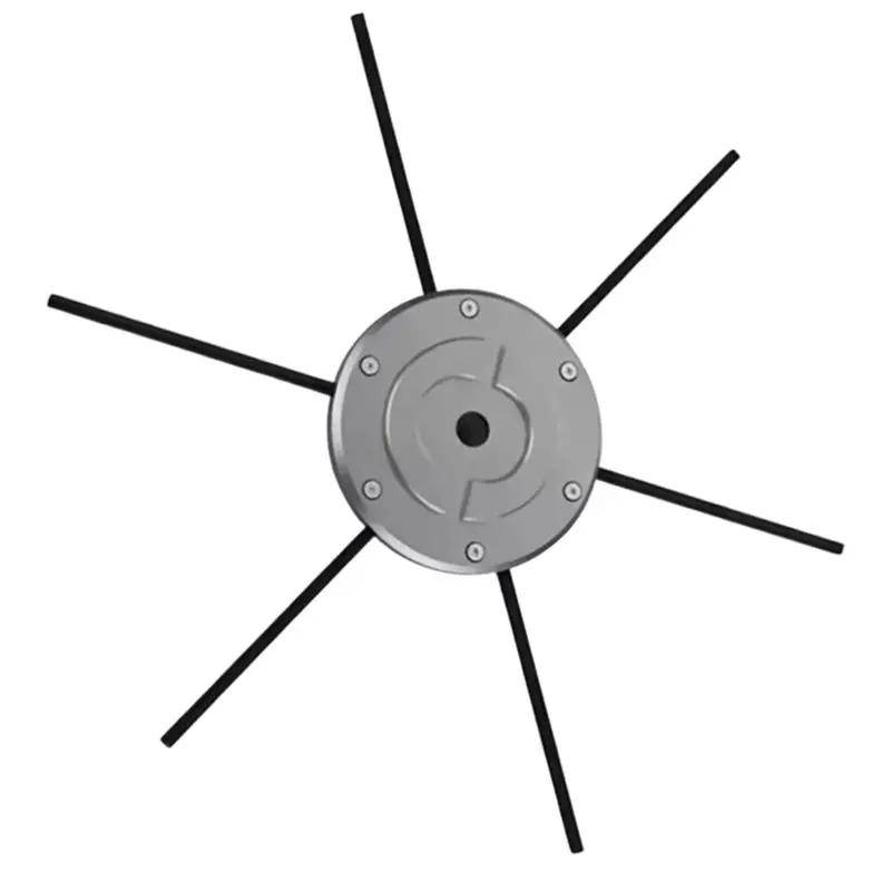 AB41-Grass Trimmer Head With 6 Lines Cutter Trimmer Head Wired Trimmer Blade For Electric String Trimmers And Lawn Mowers