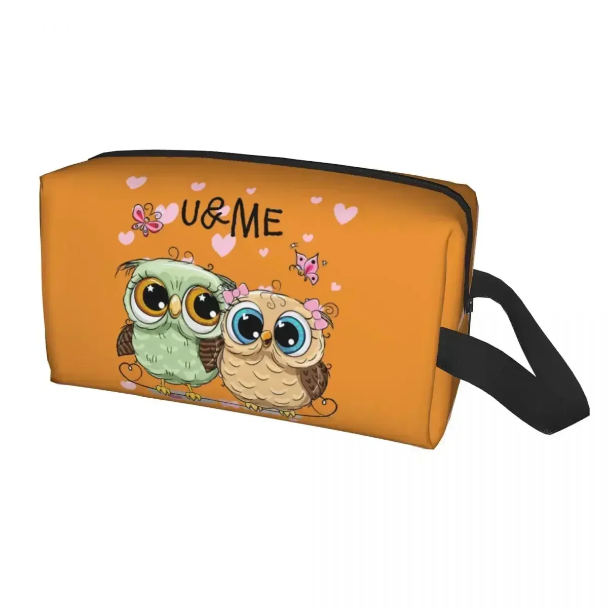 

Lovely Owl Cosmetic Bag Women Kawaii Large Capacity Cartoon Makeup Case Beauty Storage Toiletry Bags