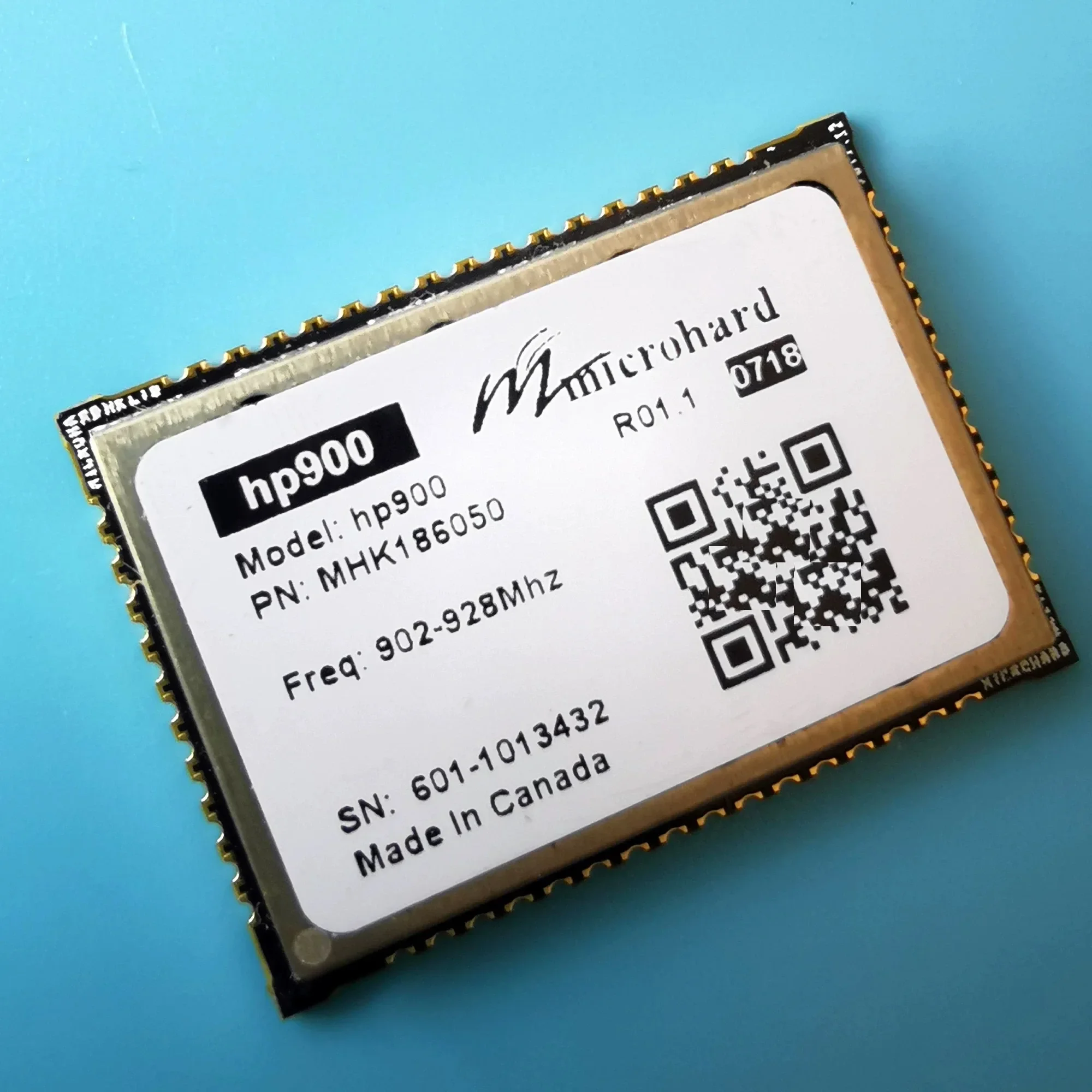 SkyDElNew Microhard HP900 Wireless Data Transmission Module Long-distance Up To 60 Kilometers High-speed 500 Kbps MHK186050