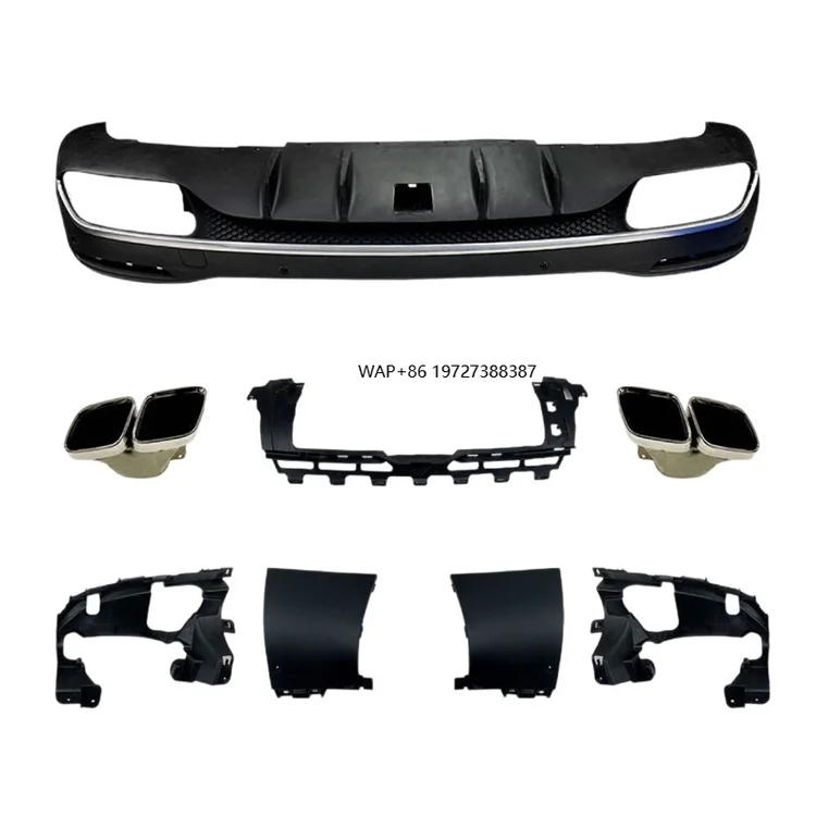 

2019+ for GLE V167 X167 GLE63 GLS63 Rear Bumper Lip Tailgate Modification Parts