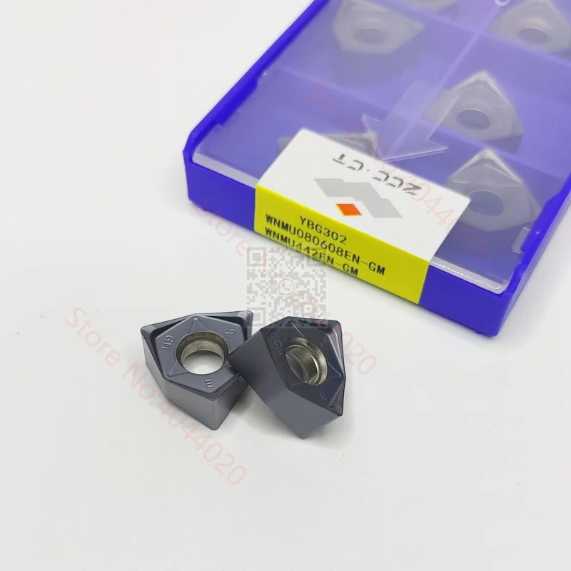 ZCC.CT WNMU080608EN-GM YBG202 YBG205 YBD152 Carbide Insert WNMU Inserts