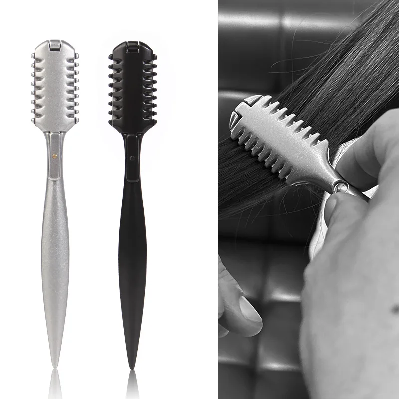 Salon Fine Thinning Trimming Zinc Alloy Shaving Knife Sharp Barber Razor Blade Hair Razors Cut Hair Cutting Hairdresser Tools