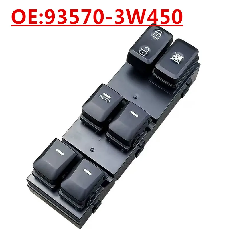 

93570-3W450/3W400WK/3W300WK/3W000 Front Left Power Window Master Switch For Kia Sportage 2011 2012 2013 2014 2015 2016