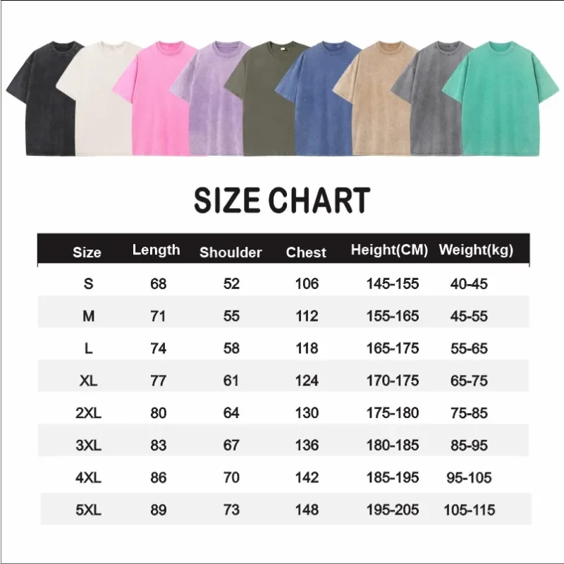 Men's 230G Pure Cotton Custom T-shirt with Hip-hop Street Team Logo, Loose Fit, High-temperature Printed Custom Top image 4