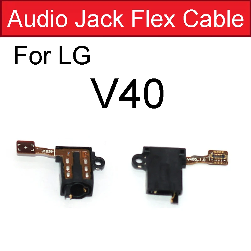 Audio Jack Flex Cable For LG V20 V30 V40 V50 V10 K7 K8 K10 K430 K30 G8 G7 G6 G5 G4 G3 Mini Q7 Q6 Stylo 2 3 4 Plus Earphone Plug