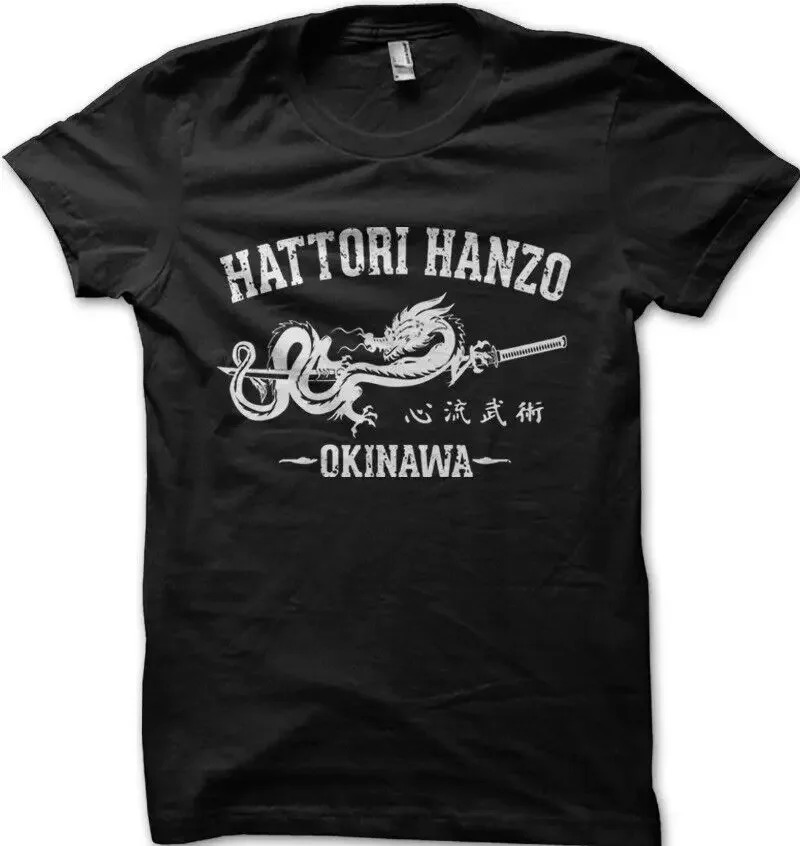 Camiseta con estampado de espada samurái japonesa, Hatori Hanzo, Kill Bill, Katana, 9157