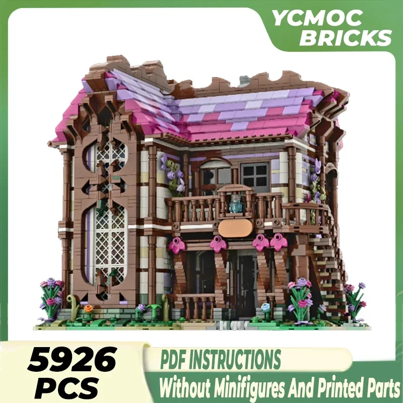 Game Street View Model Moc Building Bricks Magical Potion House Technology Modular Blocks Gifts Christmas Toys DIY Sets Assembly