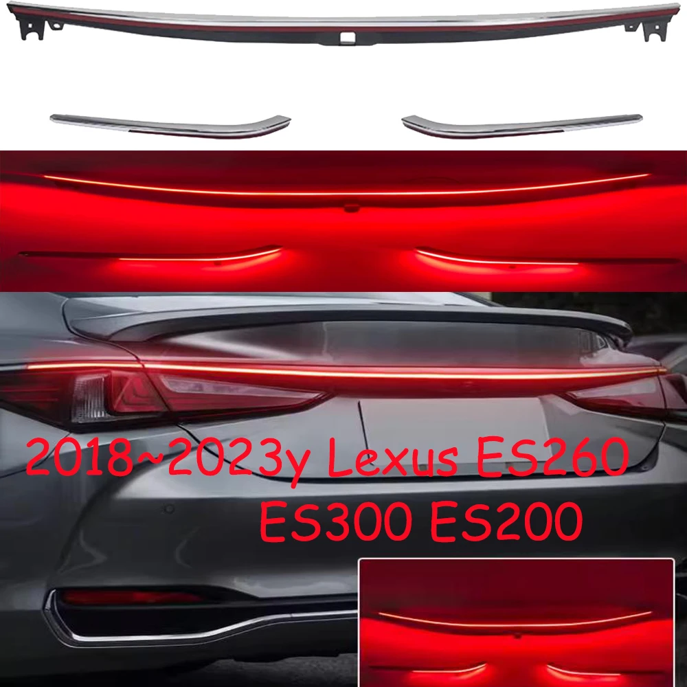 car accessories bumper tail light for Lexus REAR light taillight ES200 ES260 ES300 LED Reflector 2018~2023y for Lexus fog lamp