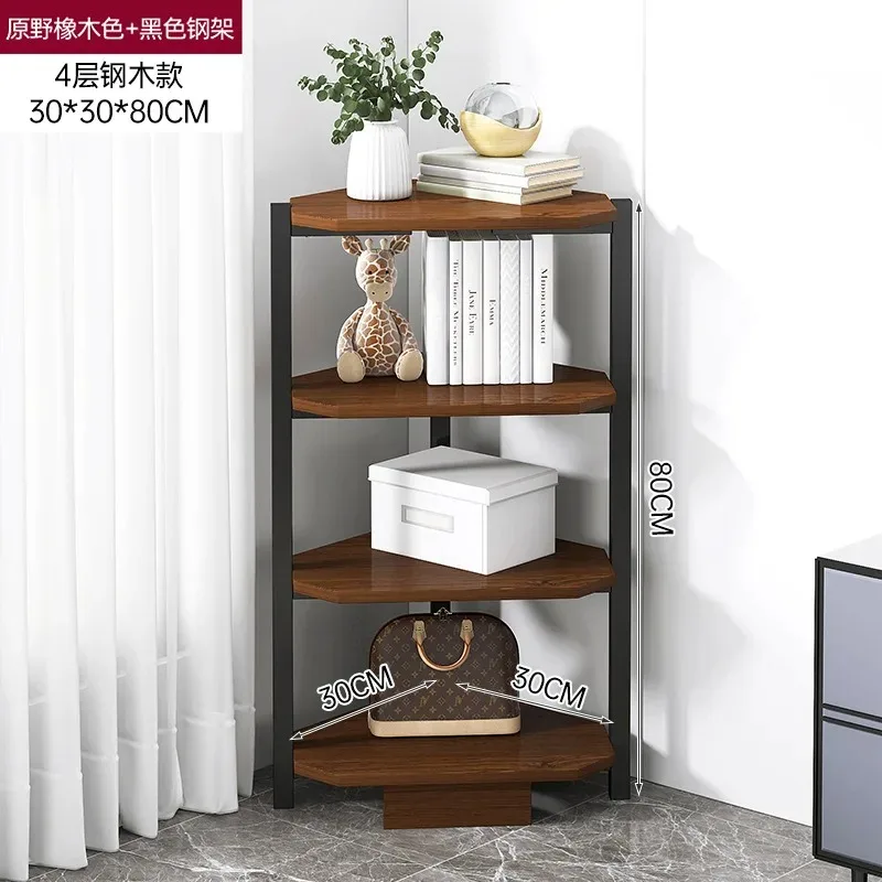 رف زاوية للخزانة الزاوية مدمج على جدار غرفة المعيشة وخزانة المطبخ المثلثة وغرفة النوم