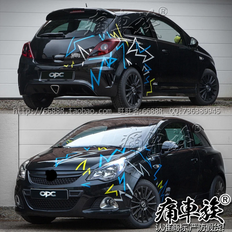 car stickers FOR Nissan TIIDA body customized decoration modification sporty Vinyl Decal accessories