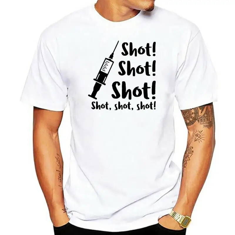 Men t-shirt Testosterone Shot tshirt Women t shirt