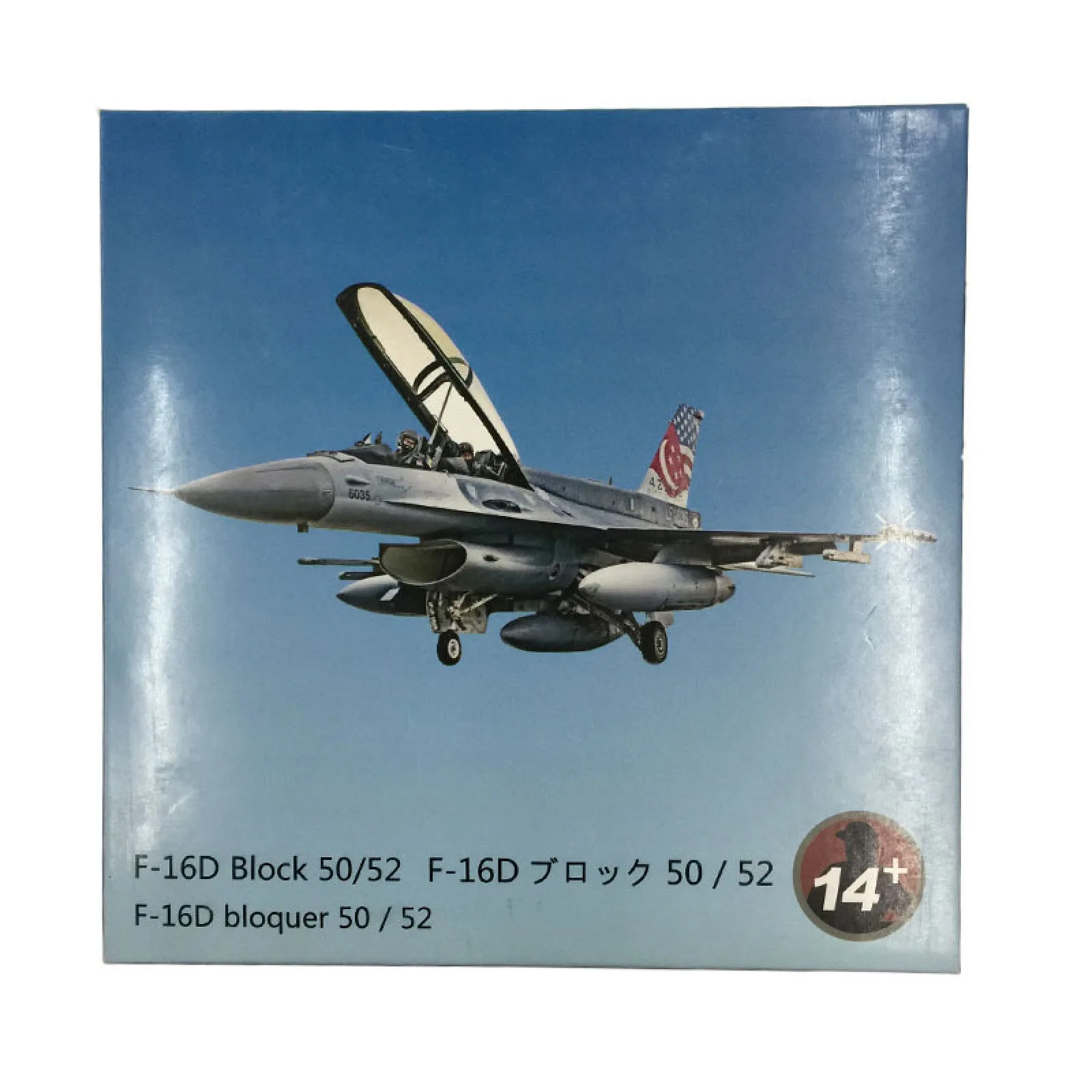 عامر كوم 1:72 سنغافورة سلاح الجو F-16D القتال الصقر D Block-52 دييكاست نموذج طائرة عسكرية لجمع المنزل