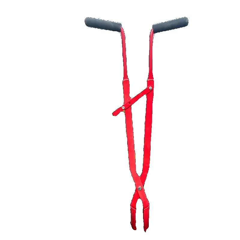 Adjustable Thickened Manganese Steel Post Hole Spade, Agricultural Twin Shovel for Sapling Transplanting & Deep Digging