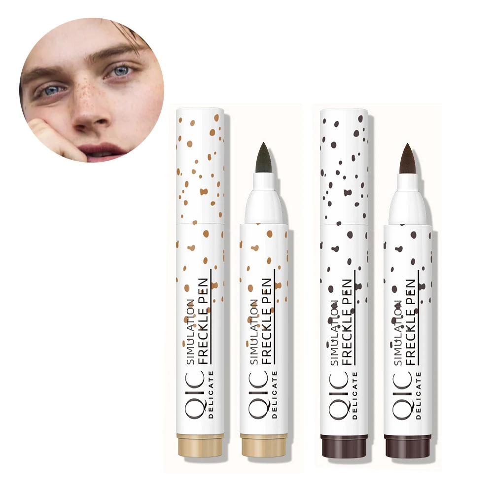 1Pc Simulation Freckle Pen Dark Light Brown Liquid Freckle Pen Long Lasting Makep Tool Cosmetic