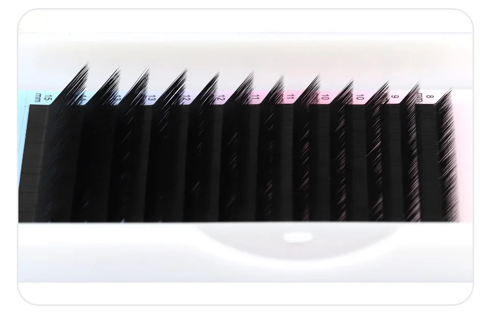 Rujade L M Curl Russisches Volumen Einzelne Wimpernverlängerung Natürlich weich L/L+/LC/LD/LU(M) Curl Professionelles Make-up Falsche Wimpern – Detail 18