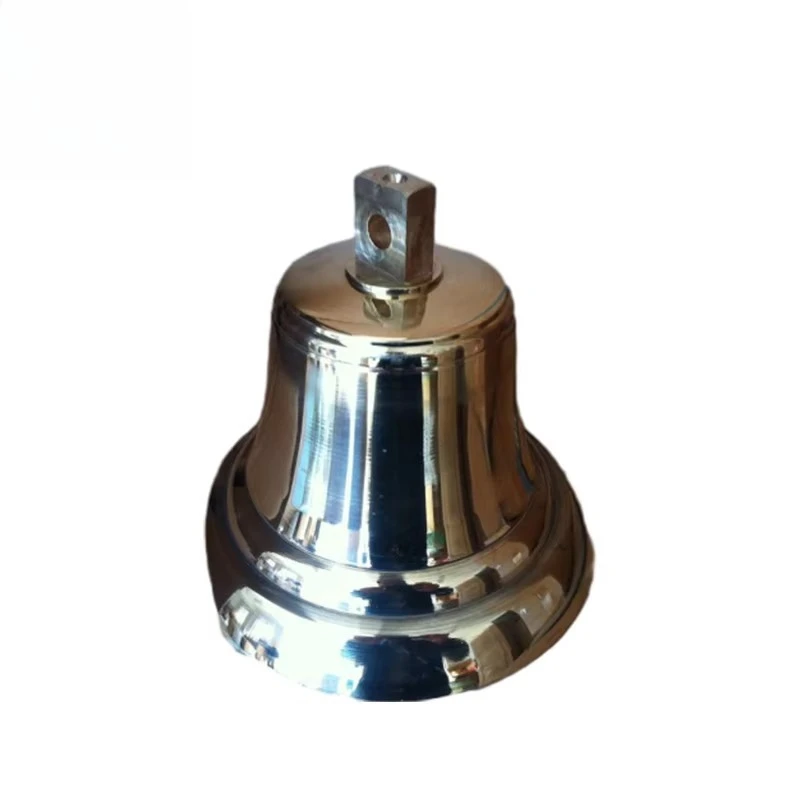 7.87-Inch 200mm Fog Clock, made of H62 material, suitable for small boats, sailboats, and fishing boats